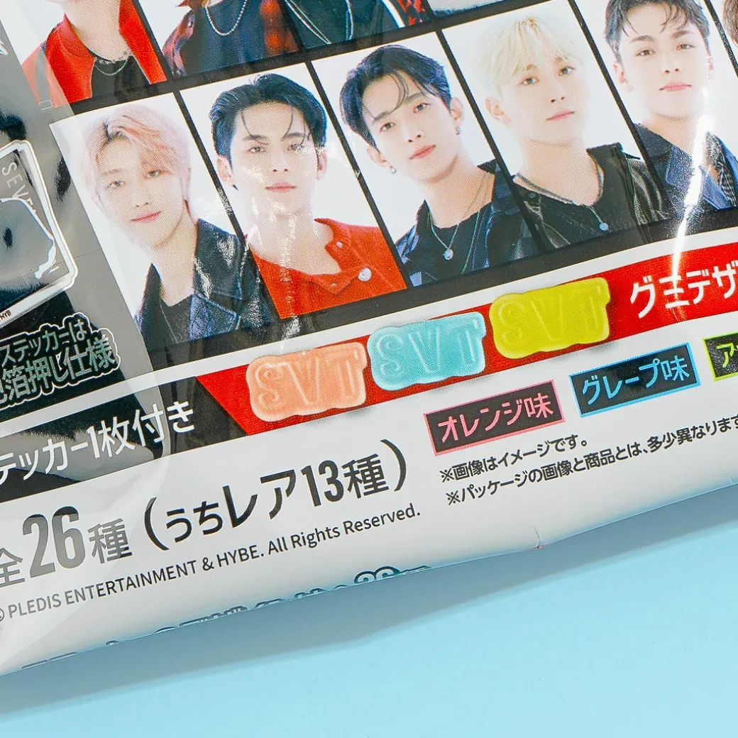 Bandai SVT GUMMI 2 Gummy Candy With Sticker