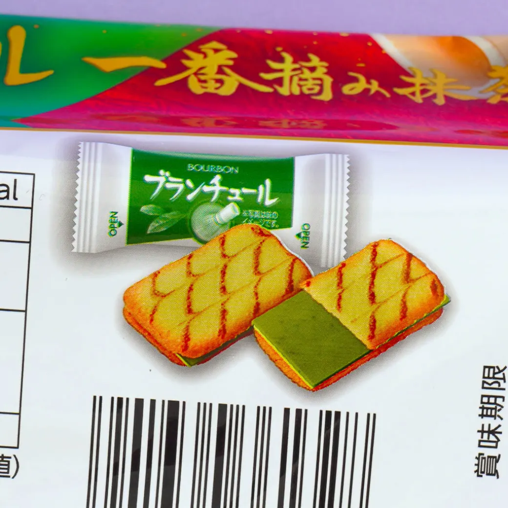 Bourbon Blanchul Langue De Chat Cookies - First Harvest Matcha