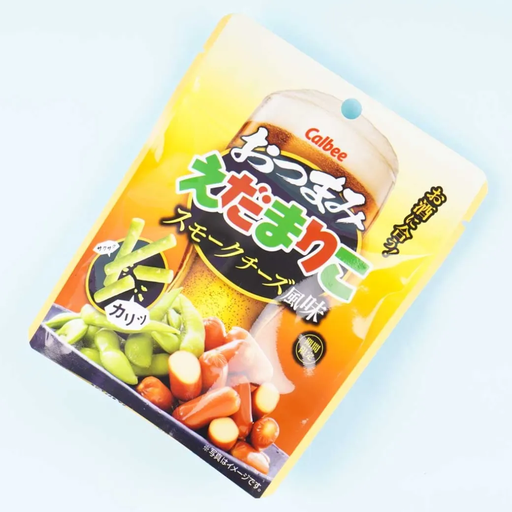 Calbee Edamariko Snack Sticks - Smoked Cheese