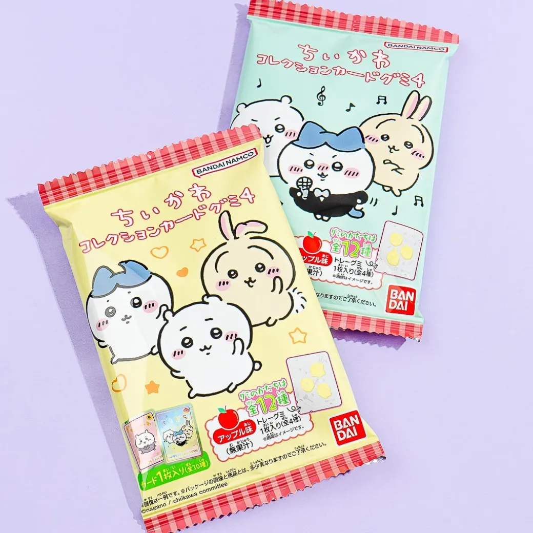 Chiikawa Collection Card 4 With Gummy
