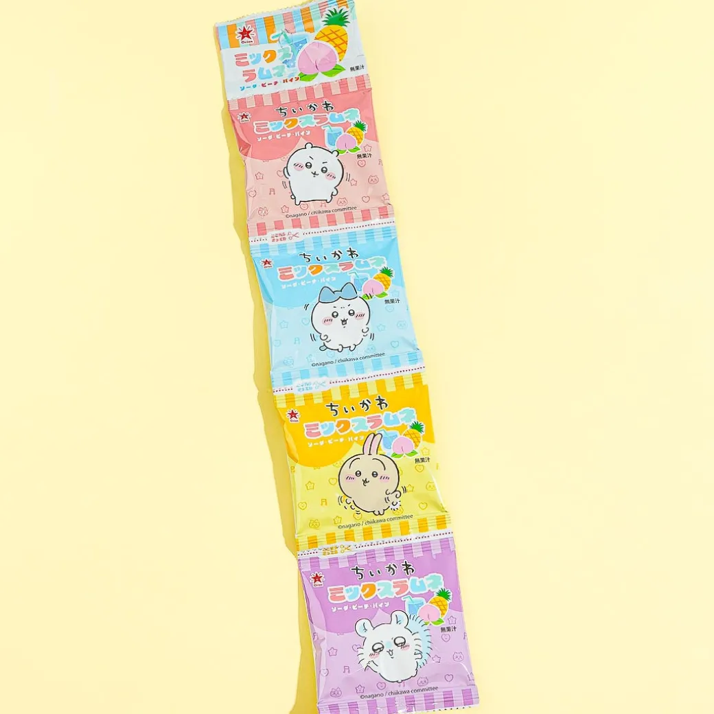 Chiikawa Mixed Ramune Candy Set - 4pcs