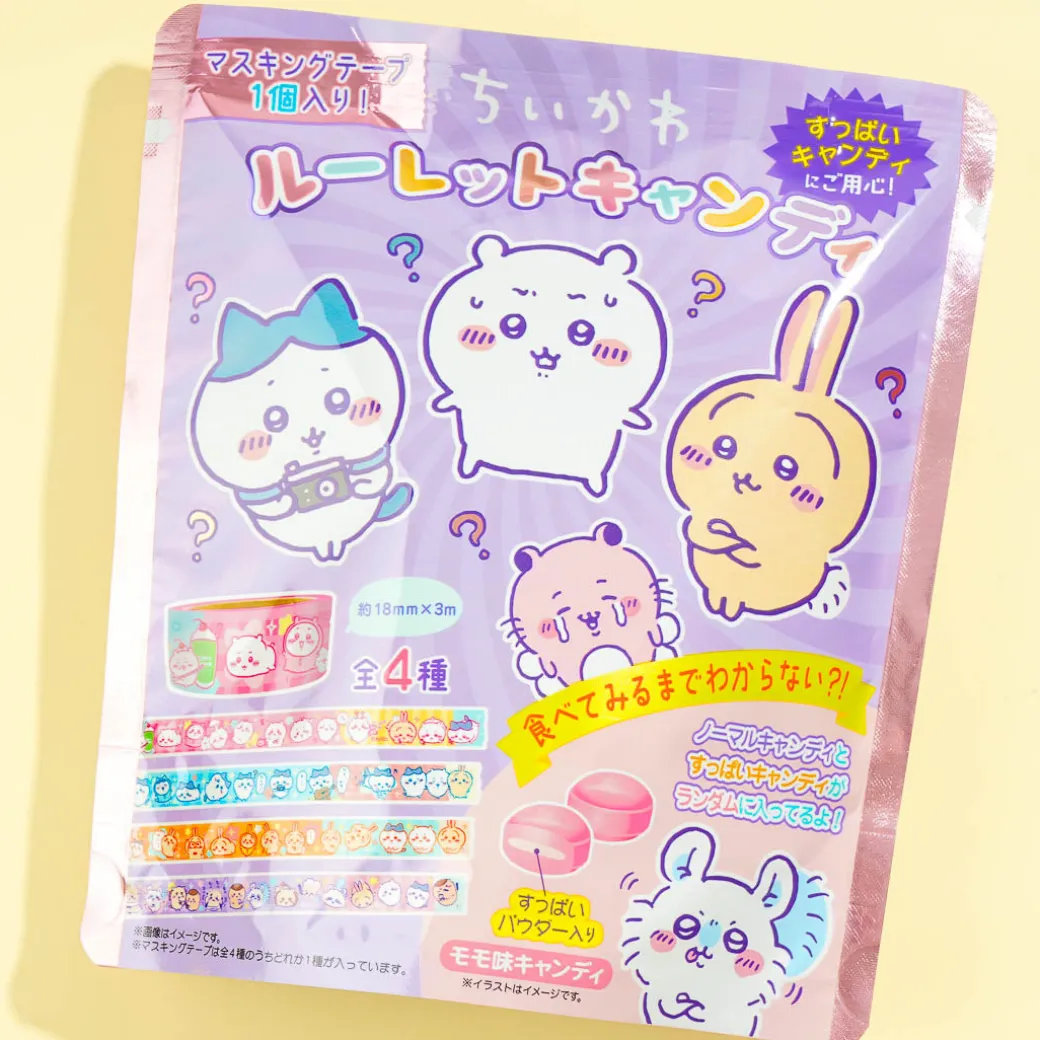 Chiikawa Roulette Candy With Masking Tape