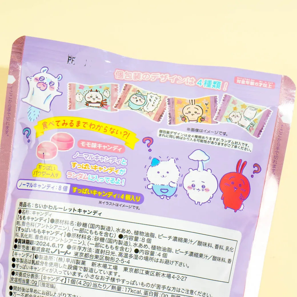 Chiikawa Roulette Candy With Masking Tape