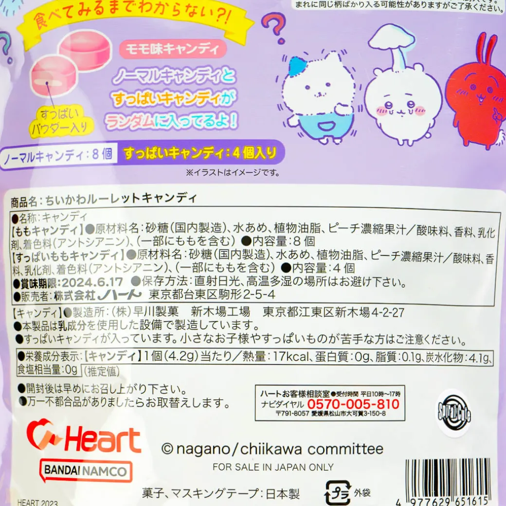 Chiikawa Roulette Candy With Masking Tape