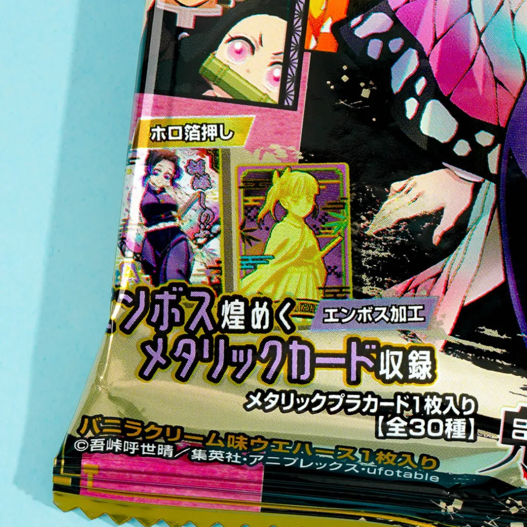 Demon Slayer Vanilla Cream Wafer With Card