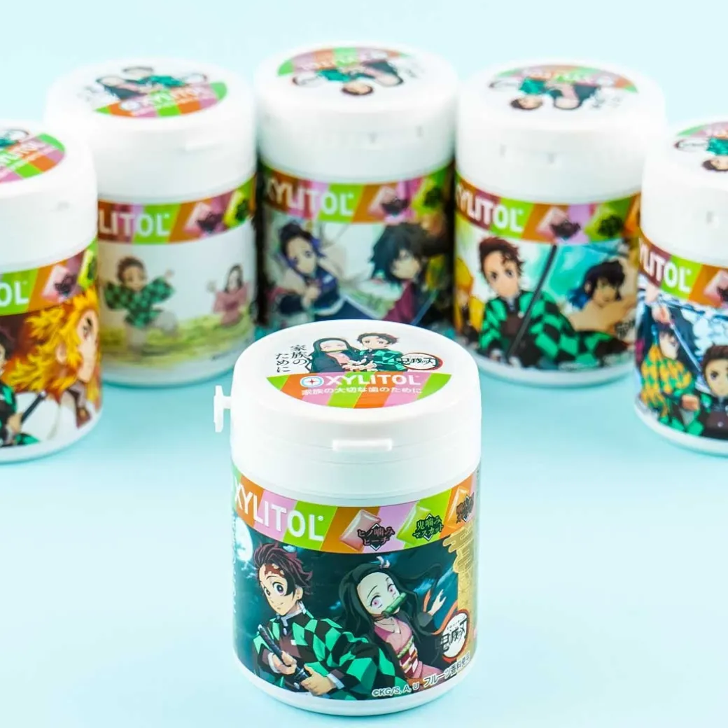 Demon Slayer Xylitol Gum - Assorted Fruits