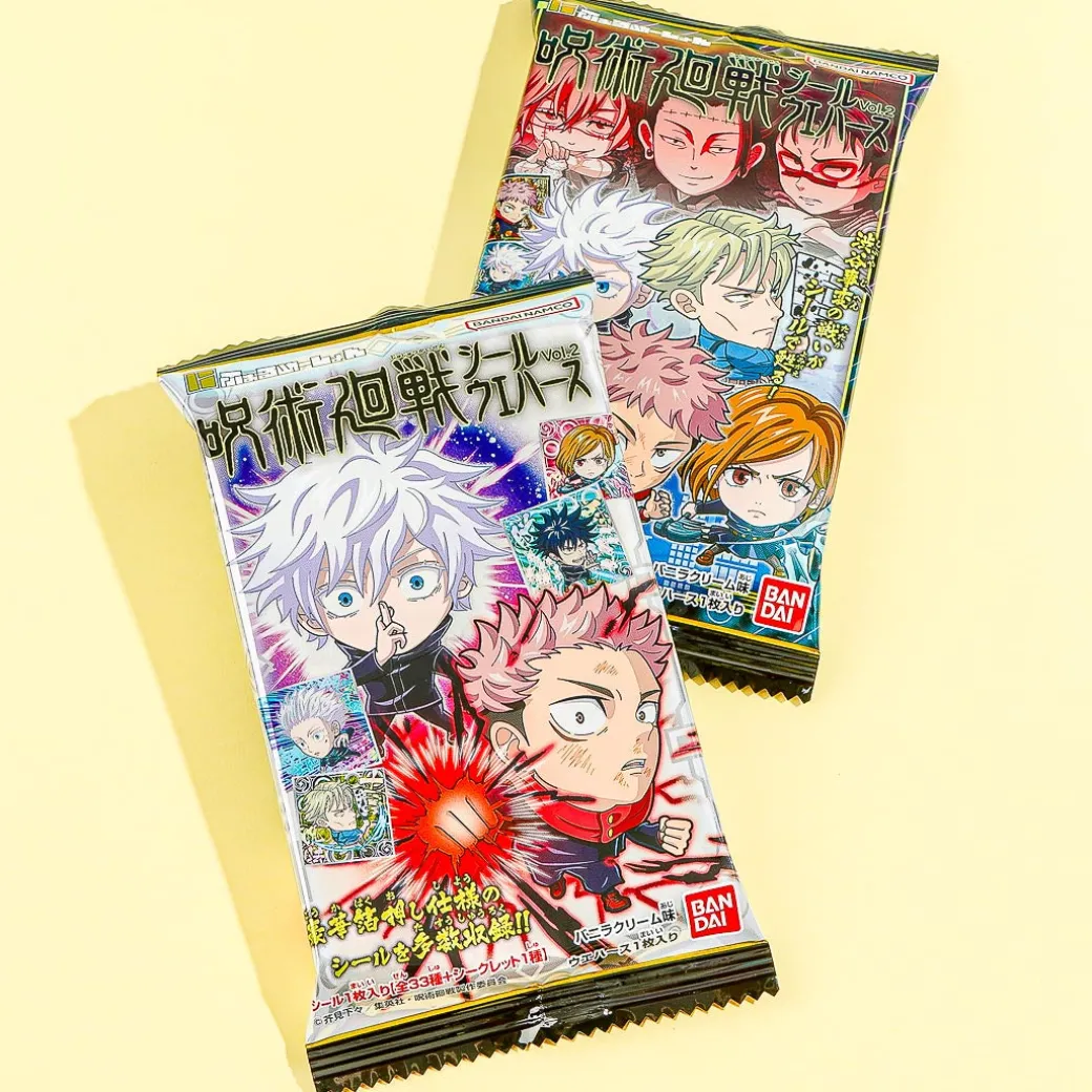 Jujutsu Kaisen Vanilla Wafer With Sticker