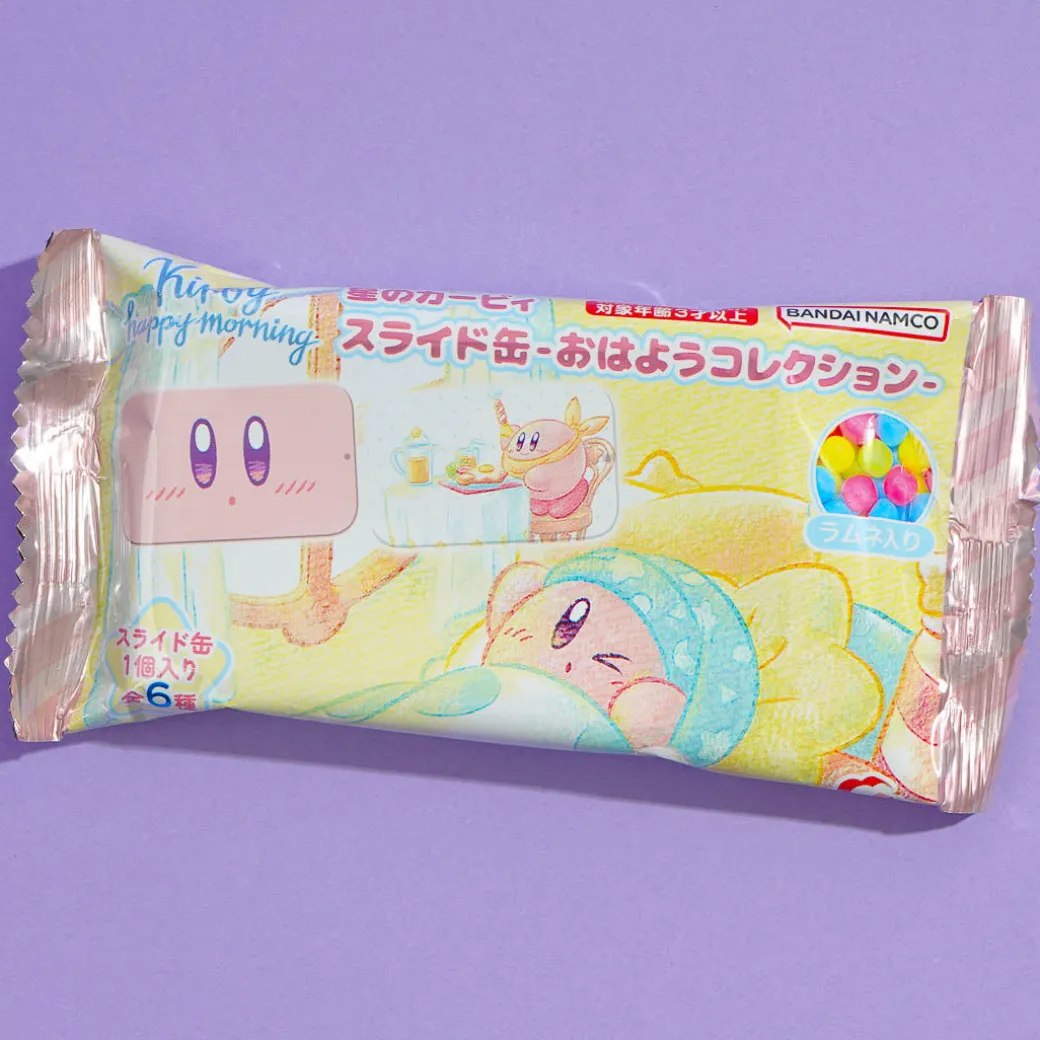 Kirby Good Morning Ramune Candy With Can