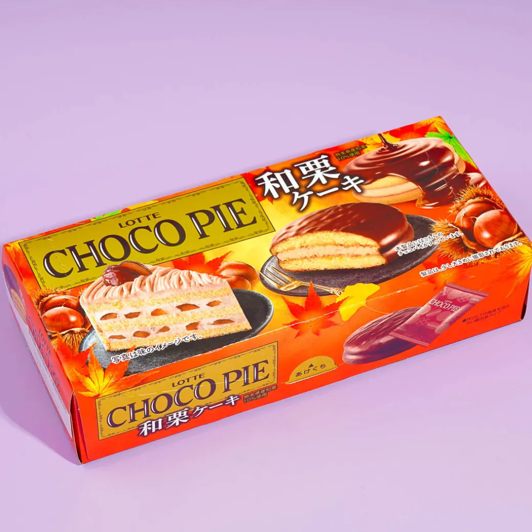 Lotte Choco Pie - Chestnut
