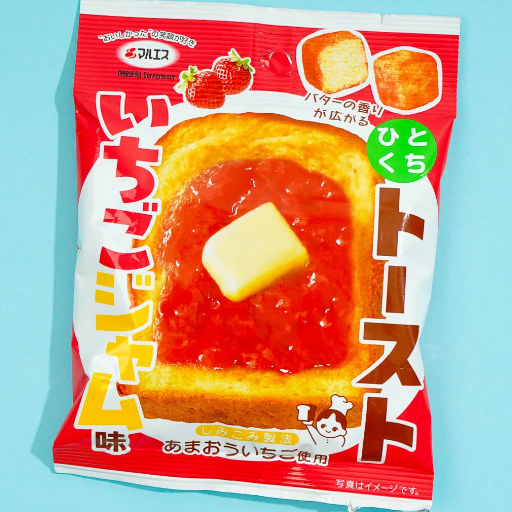 Maruesu Bite-Sized Toast - Strawberry Jam