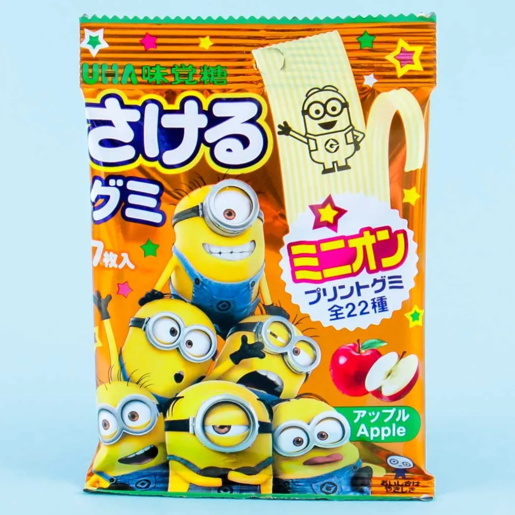 Minions Sakeru Fruit Juice Gummy - Apple