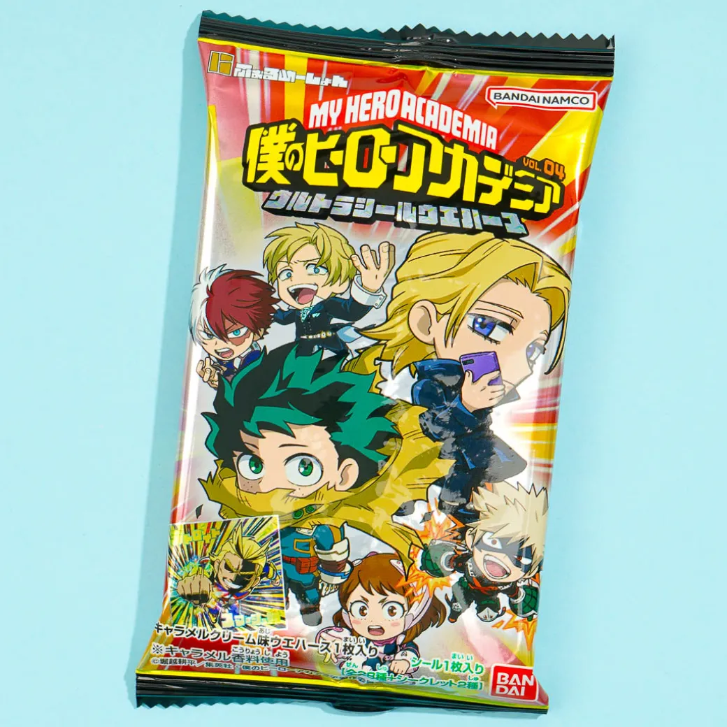 My Hero Academia Wafer With Sticker Vol. 4