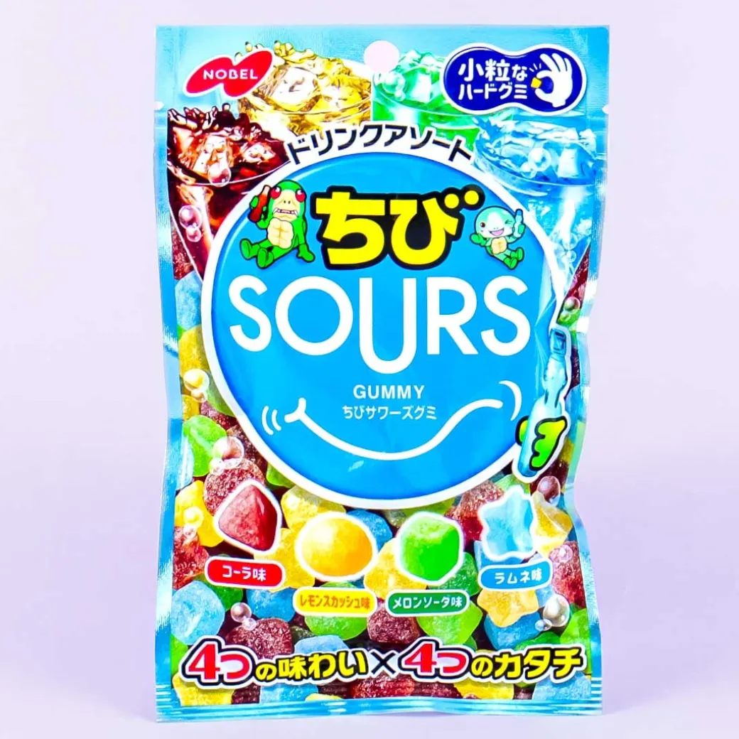 Nobel Chibi Sours Gummies - Assorted Drinks