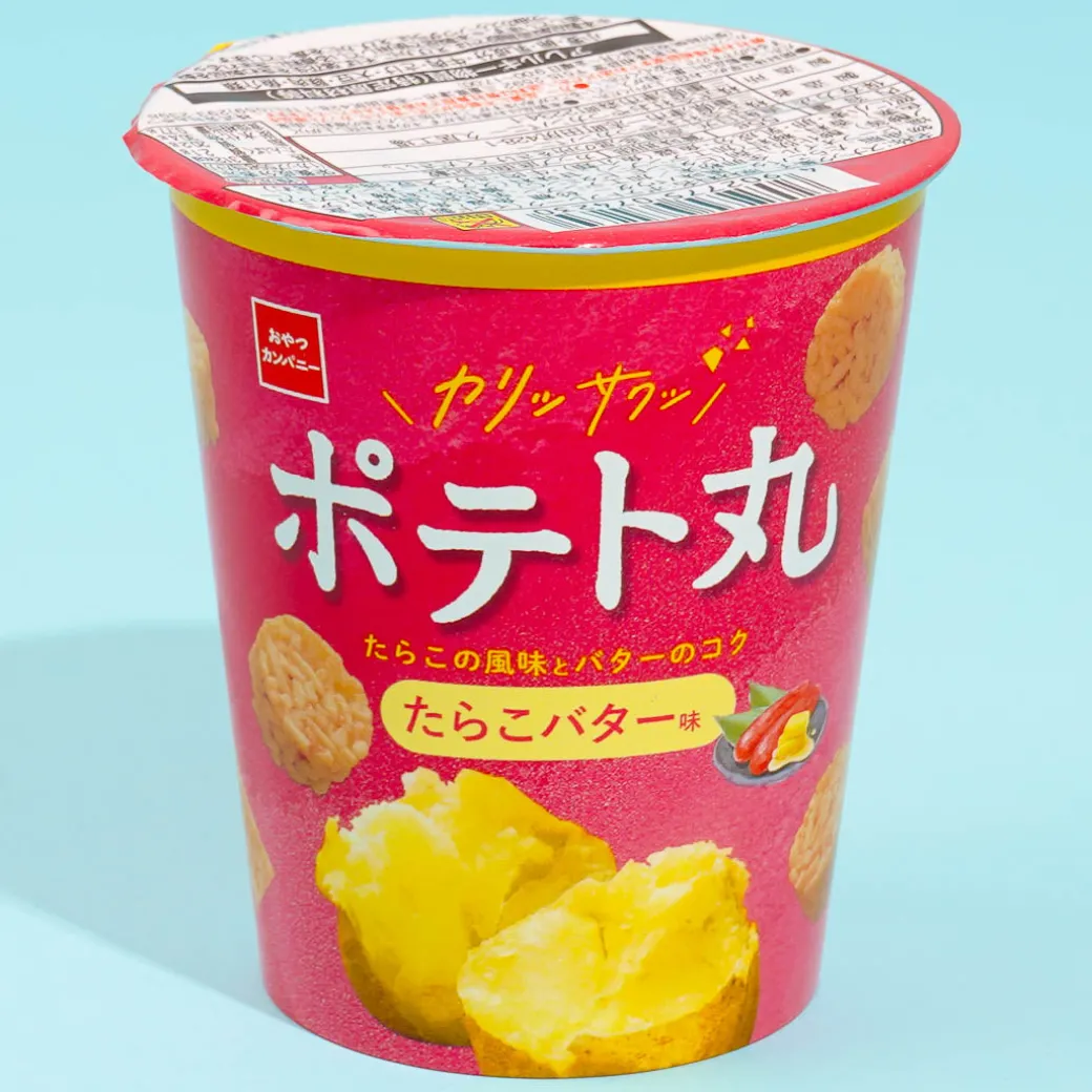 Oyatsu Potato Maru Snack - Cod Roe Butter