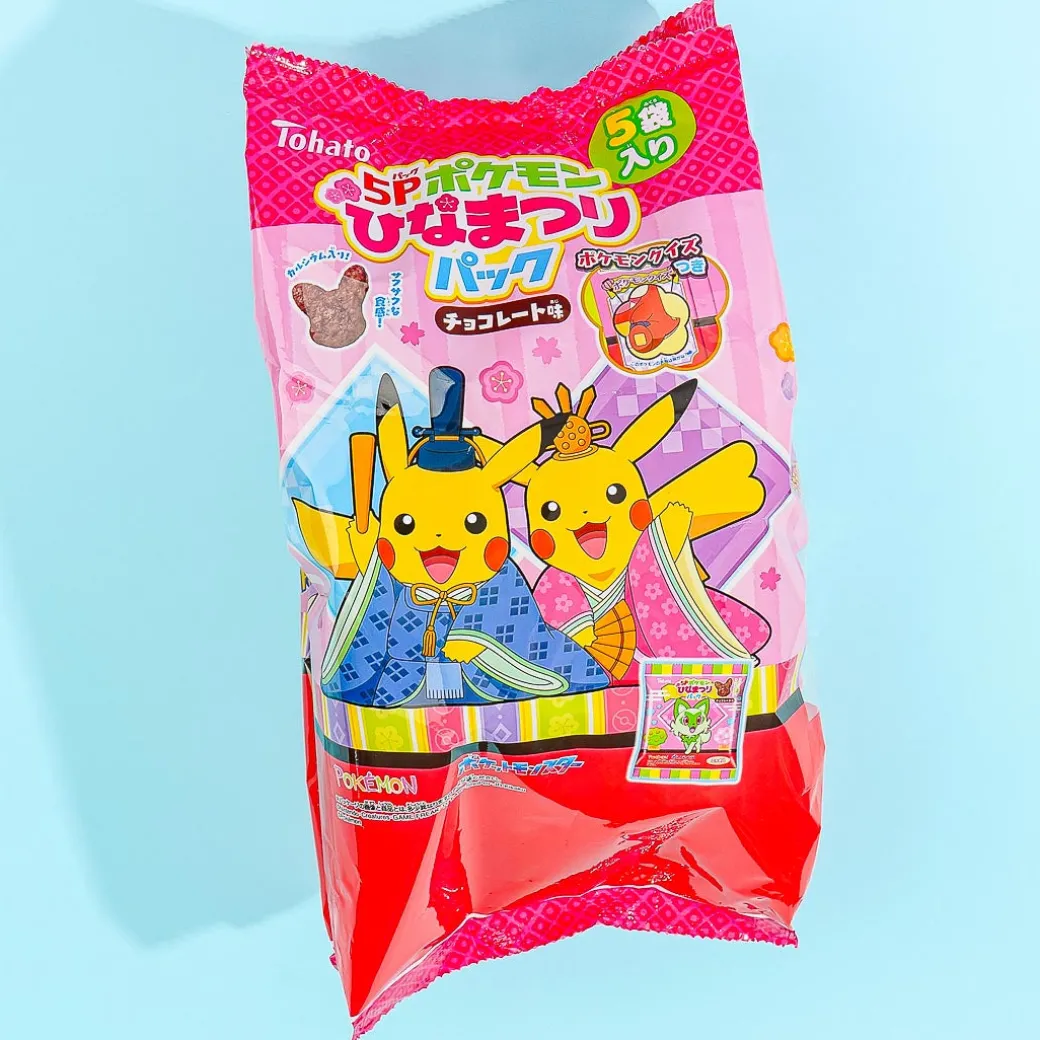 Pokemon Hinamatsuri Chocolate Snacks