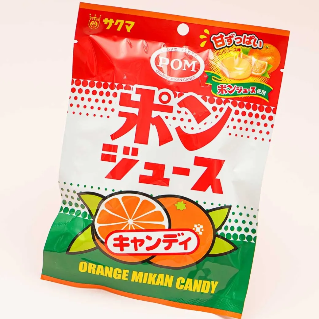 Sakuma PON Juice Mandarin Candy