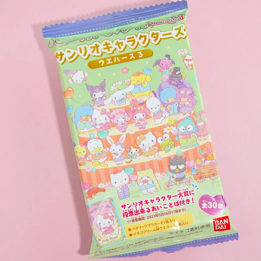 Sanrio Characters Wafer Vol. 3 With Card
