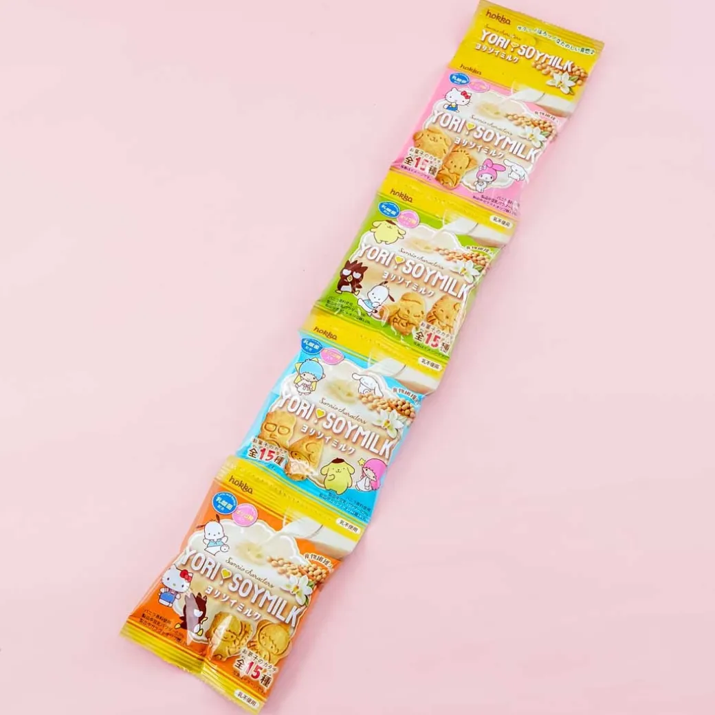 Sanrio Characters Yori Soymilk Cookies - 4 pcs