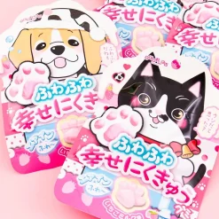 Senjaku Happy Nikukyu Paw Gummy - Strawberry Milk