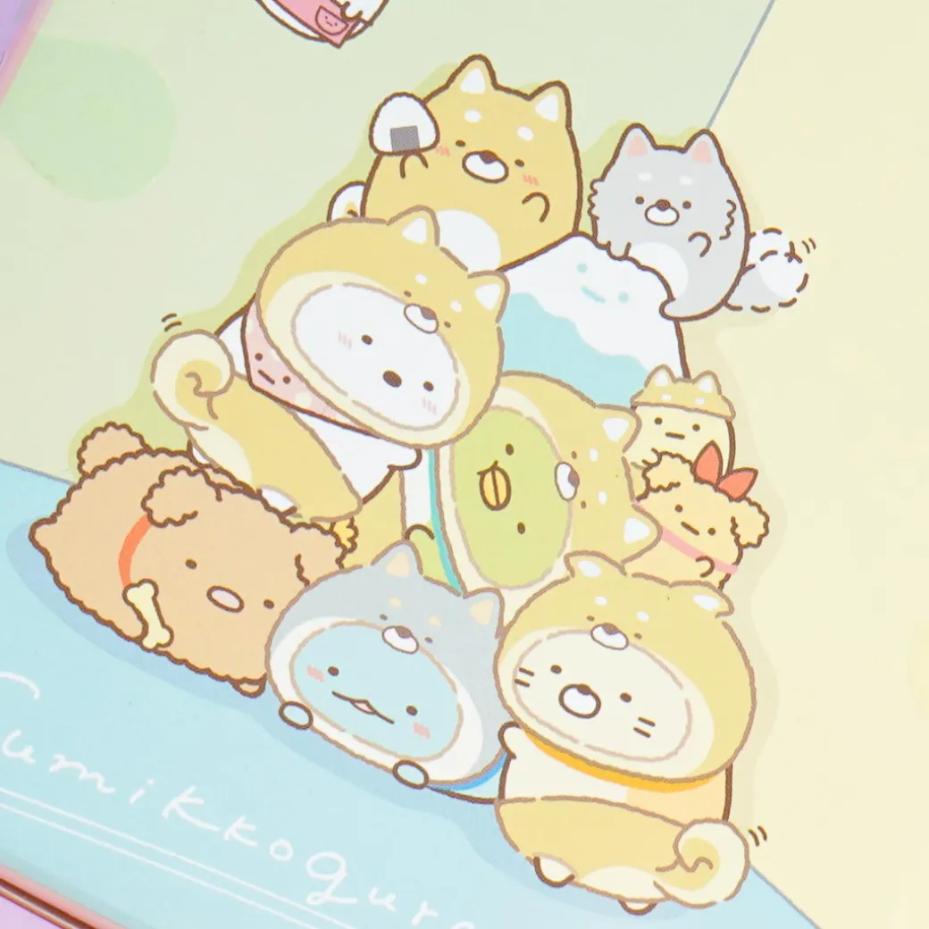 Sumikko Gurashi Puppy Time Square Cookie Tin