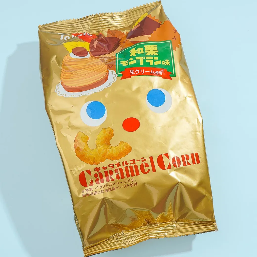 Tohato Caramel Corn - Japanese Chestnut Mont Blanc