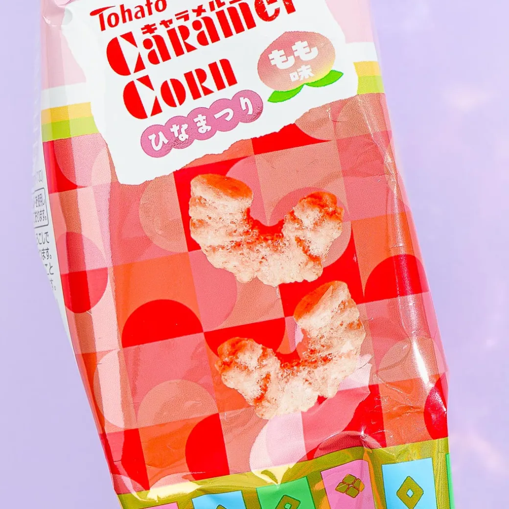 Tohato Doll’s Festival Caramel Corn - Peach