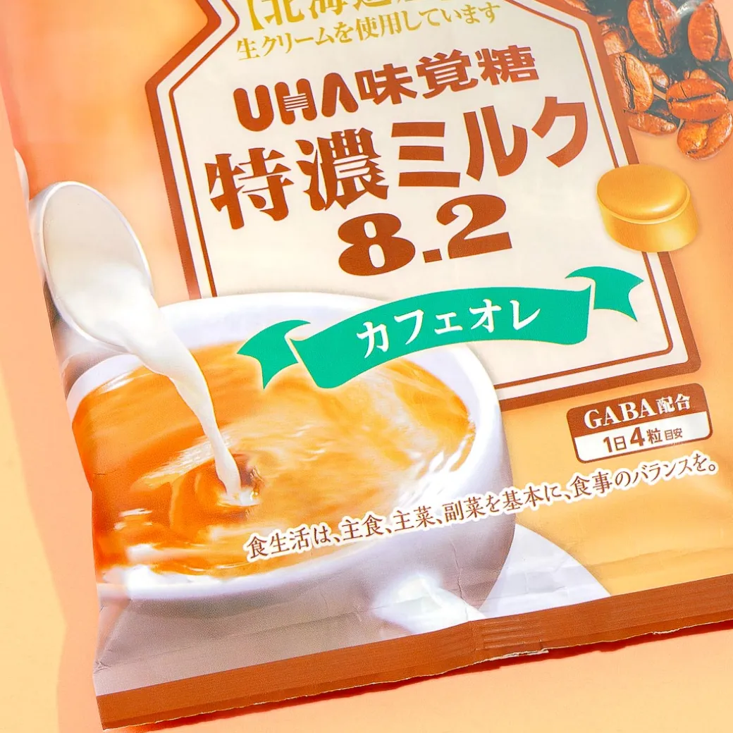 UHA Tokuno 8.2 Special Concentrated Milk Candy - Cafe Au Lait