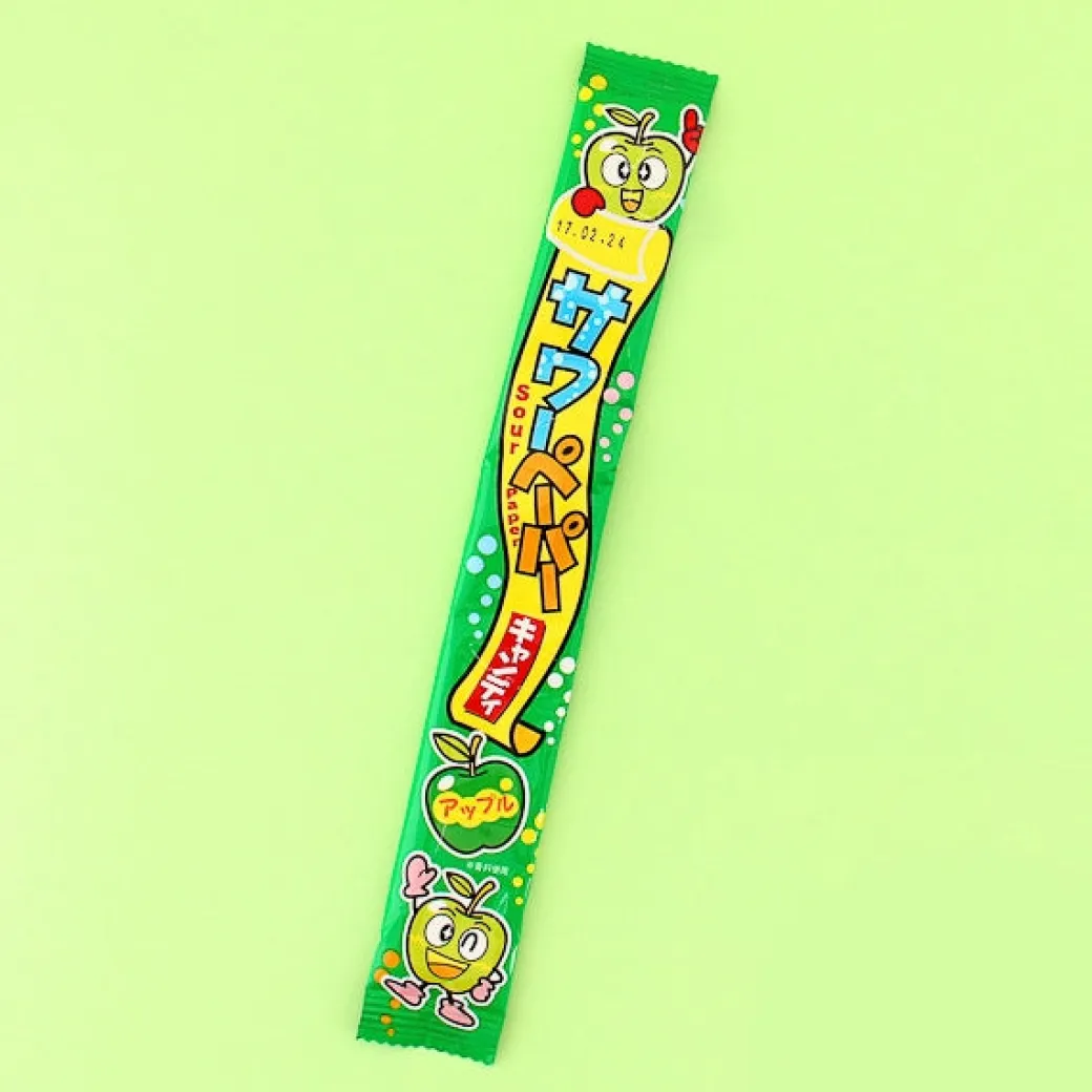 Yaokin Sweet & Sour Paper Candy - Green Apple
